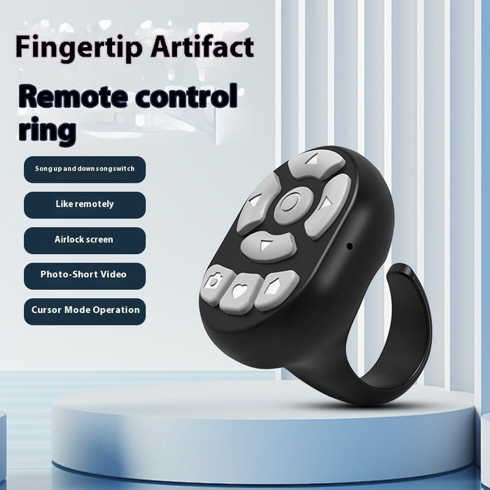 Bluetooth Remote Control Ring for Phone & E-Reader