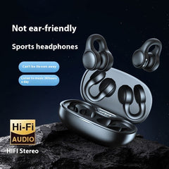 Open-Ear Clip-On Wireless Bluetooth Earbuds