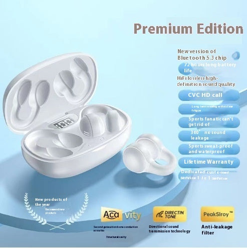 Open-Ear Clip-On Wireless Bluetooth Earbuds, image 7