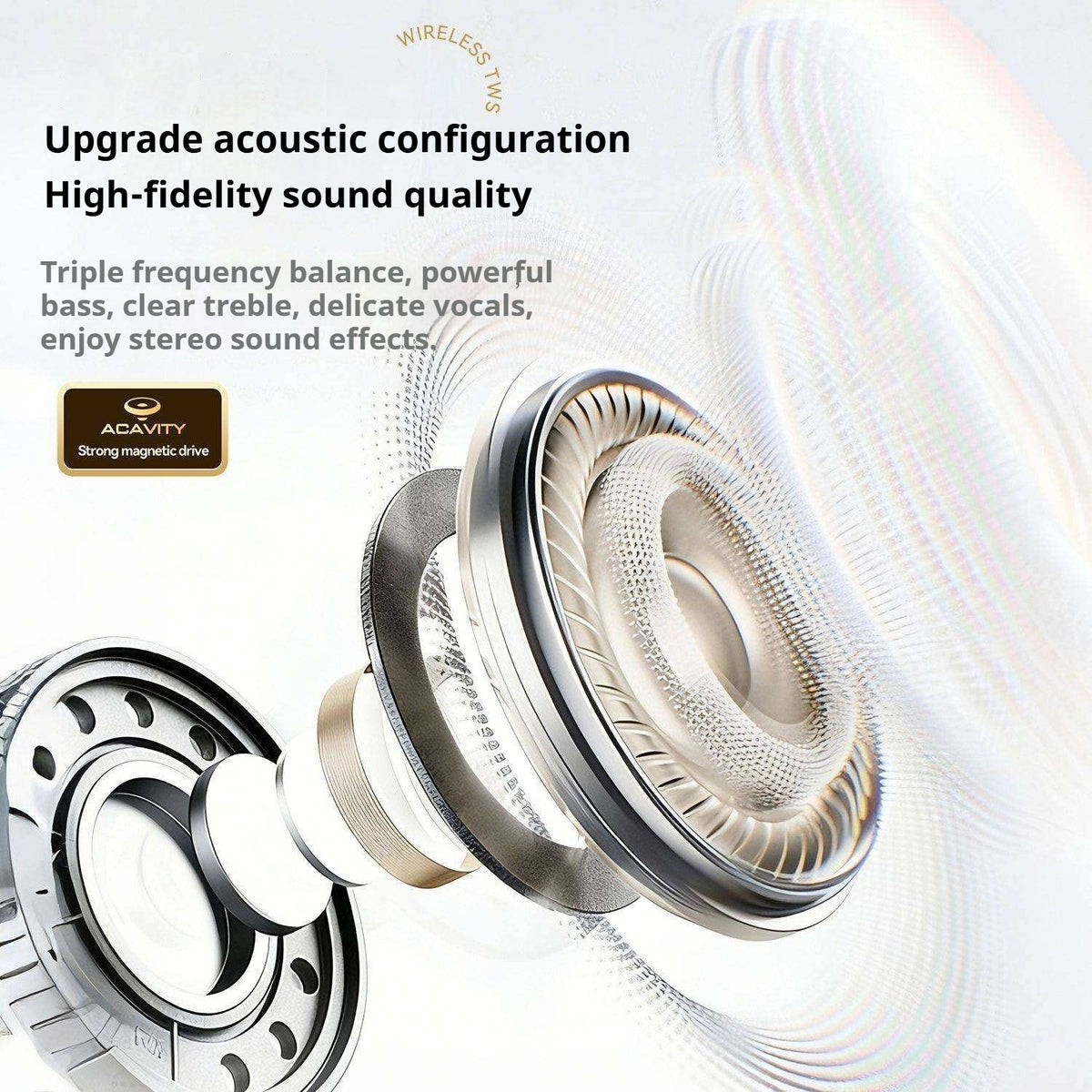 Smart Clip-On Open-Ear Wireless Earbuds, image 3